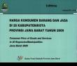 Consumer Price Of Goods And Services In 20 Regencies / Municipalities In Jawa Barat 2009