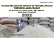 Statistik Harga Beras Di Penggilingan Provinsi Jawa Barat 2022