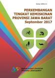 Perkembangan Tingkat Kemiskinan Provinsi Jawa Barat September 2017