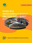 Indikator Kesejahteraan Rakyat Provinsi Jawa Barat 2012