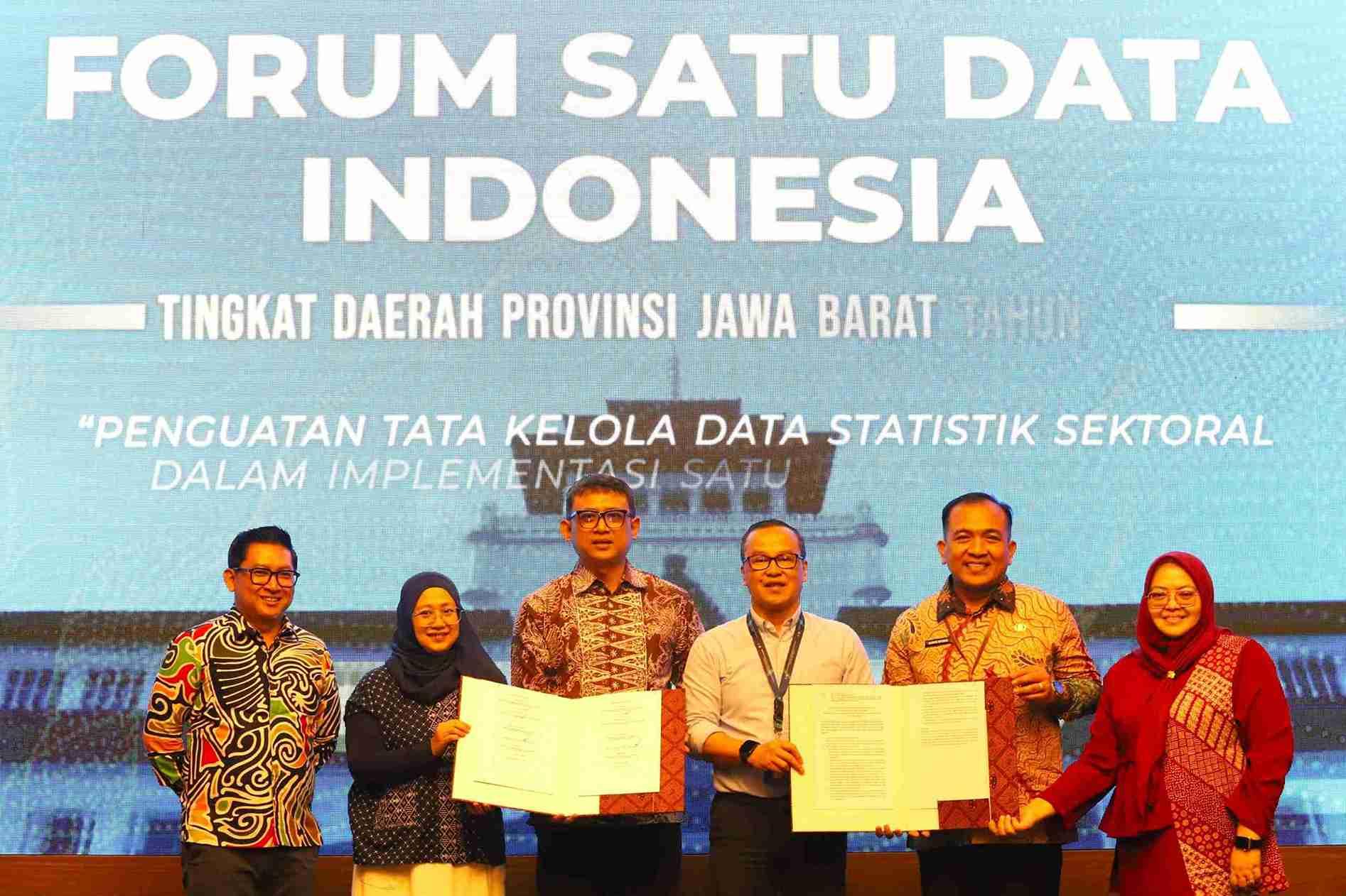 The strengthening Sectoral Statistic Data Governance in the Implementation of One Data West Java