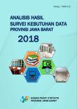 Analysis of Data Requirements  Survey Results in Jawa Barat Province 2018