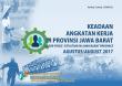 Keadaan Angkatan Kerja Di Provinsi Jawa Barat Agustus 2017