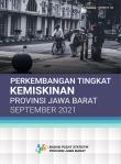 Perkembangan Tingkat Kemiskinan Provinsi Jawa Barat September 2021