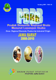 PDRB Provinsi Menurut Lapangan Usaha Jawa Barat 2008-2010