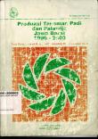 Produksi Tanaman Padi dan Palawija Jawa Barat 1996-2000