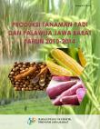 Produksi Tanaman Padi Dan Palawija Jawa Barat 2010-2014