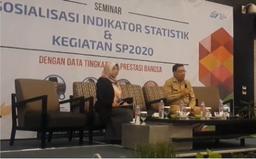 Seminar Sosialisasi Indikator Statistik & Kegiatan SP2020 Dalam Rangka Hari Statistik Nasional 2018