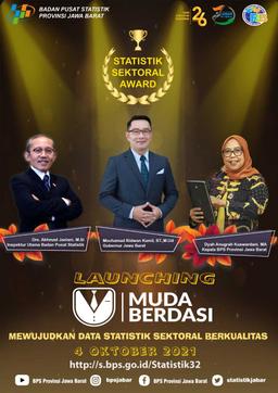 Launching Mudaberdasi Dan Statistik Sektoral Award Provinsi Jawa Barat