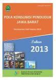 POLA KONSUMSI PENDUDUK JAWA BARAT 2013