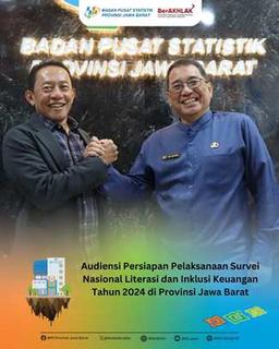 Audiensi Persiapan Pelaksanaan SNLIK 2024 Jawa Barat