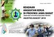 Keadaan Angkatan Kerja di Provinsi Jawa Barat Agustus 2018