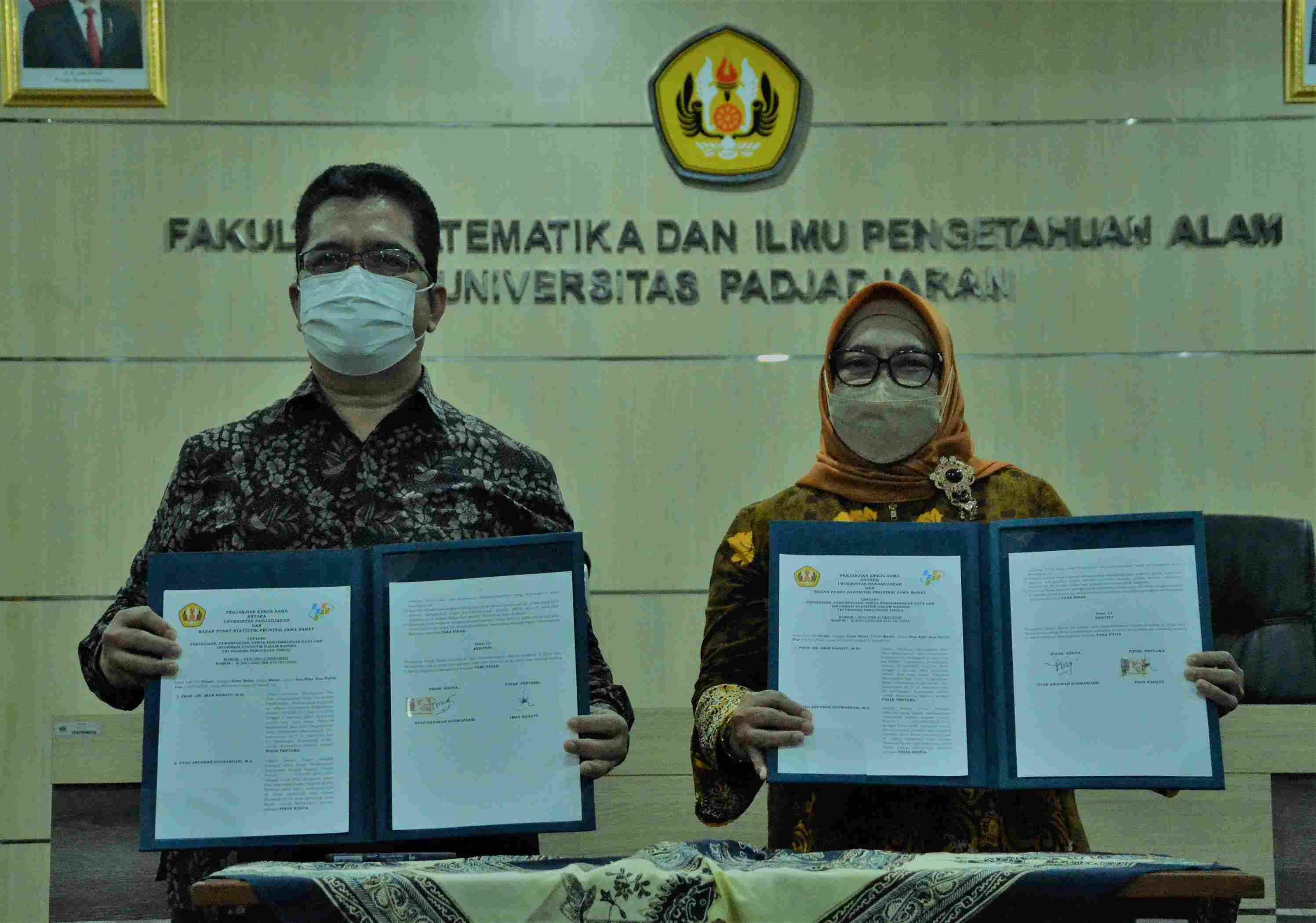 Perjanjian Kerja Sama BPS Jabar dan Unpad