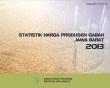 Statistik Harga Produsen Gabah Jawa Barat 2013