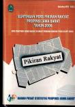 BPS Propinsi Jawa Barat In Daily Pikiran Rakyat Press Clipp 2006