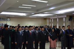 Pelantikan Pejabat Administrator Lingkungan BPS Provinsi Jawa Barat