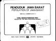 Penduduk Jawa Barat Hasil Sensus Penduduk 1980