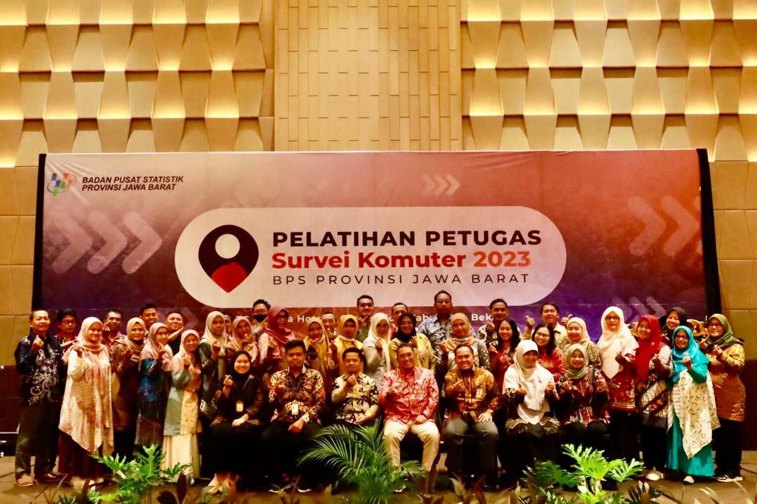 Pembukaan Pelatihan Petugas Survei Komuter 2023