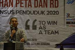 Pelatihan Petugas Pengolahan Peta dan RD Sensus Penduduk 2020.