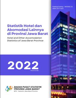 Hotel And Other Accommodation Statistics Of Jawa Barat Province 2022