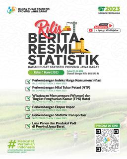 Rilis Berita Resmi Statistik Badan Pusat Statistik Provinsi Jawa Barat 1 Maret 2023 