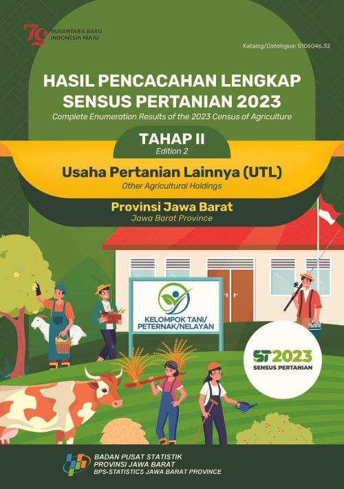 Hasil Pencacahan Lengkap Sensus Pertanian 2023 - Tahap II: Usaha Pertanian Lainnya (UTL) Provinsi Jawa Barat