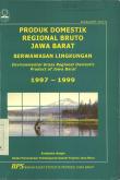 Environmental Gross Regional Domestic Product Of Jawa Barat 1997-1999