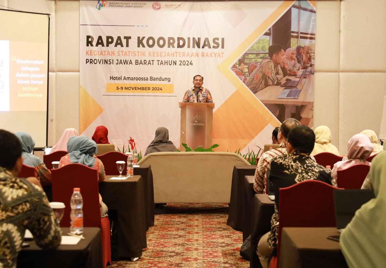 Rapat Koordinasi Kegiatan Statistik Kesejahteraan Rakyat