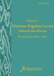 Ringkasan Metadata Kegiatan Statistik Sektoral Dan Khusus Provinsi Jawa Barat 2018