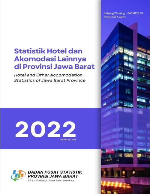 Statistik Hotel dan Akomodasi Lainnya Provinsi Jawa Barat 2022