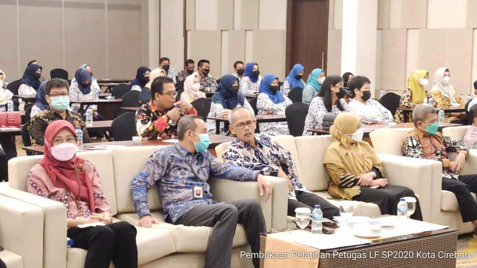 Supervisi Pelatihan Petugas SP2020 LF Kota Cirebon