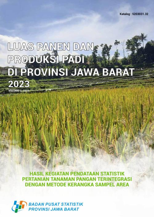 Luas Panen dan Produksi Padi di Provinsi Jawa Barat 2023