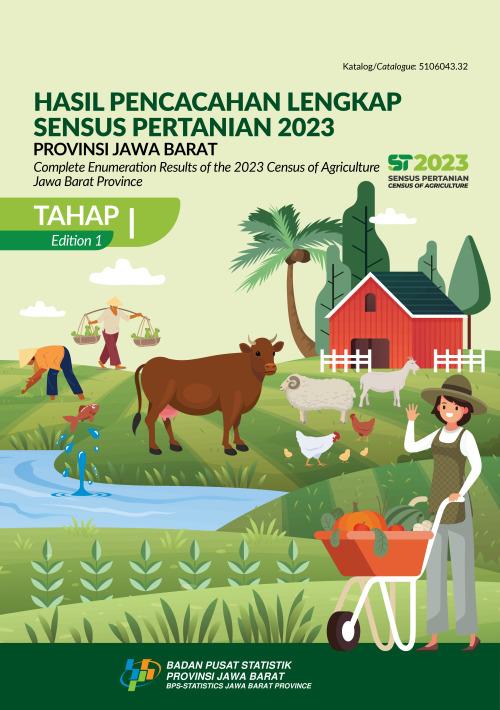 Hasil Pencacahan Lengkap Sensus Pertanian 2023 - Tahap I Provinsi Jawa Barat 