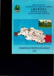 RENCANA UMUM PEMBANGUNAN TAHUNAN DAERAH (RUPTD) PROPINSI JAWA BARAT TAHUN ANGGARAN 2000/2001