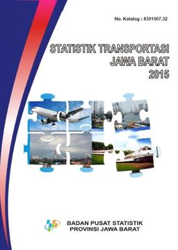 Statistik Transportasi Jawa Barat 2015