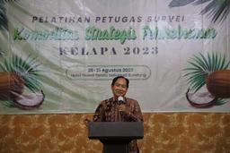 Pelatihan Petugas Survei Komoditas Strategi Perkebunan Kelapa 2023