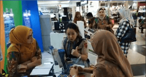 Pameran BPS Provinsi Jawa Barat di ITT Expo 2018