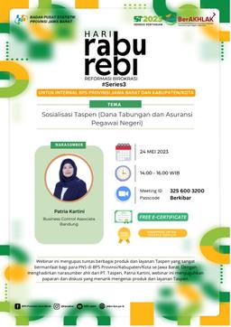 RabuRebi: Sosialisasi Taspen (Dana Tabungan dan Asuransi Pegawai Negeri)